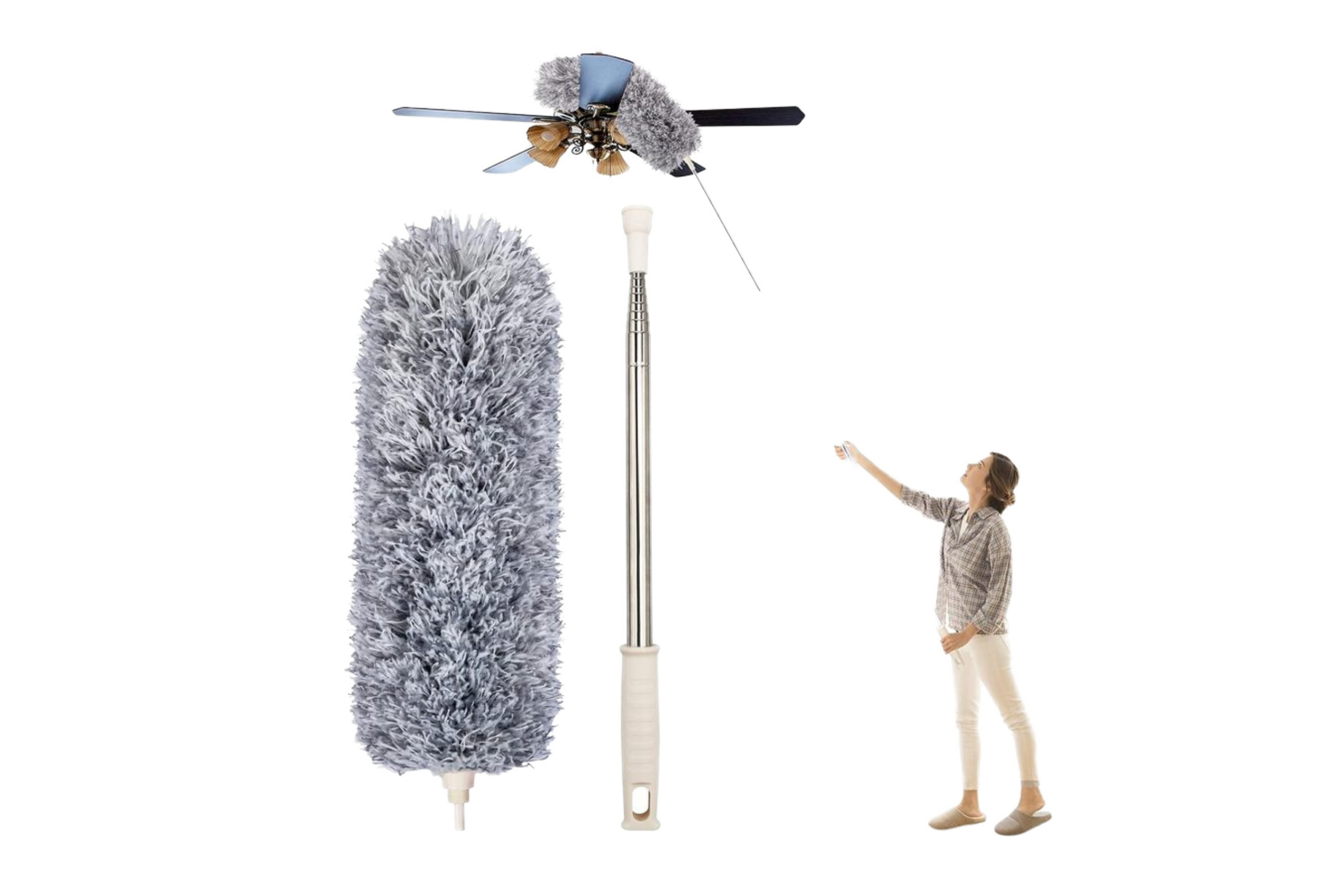 Microfiber Feathers Duster