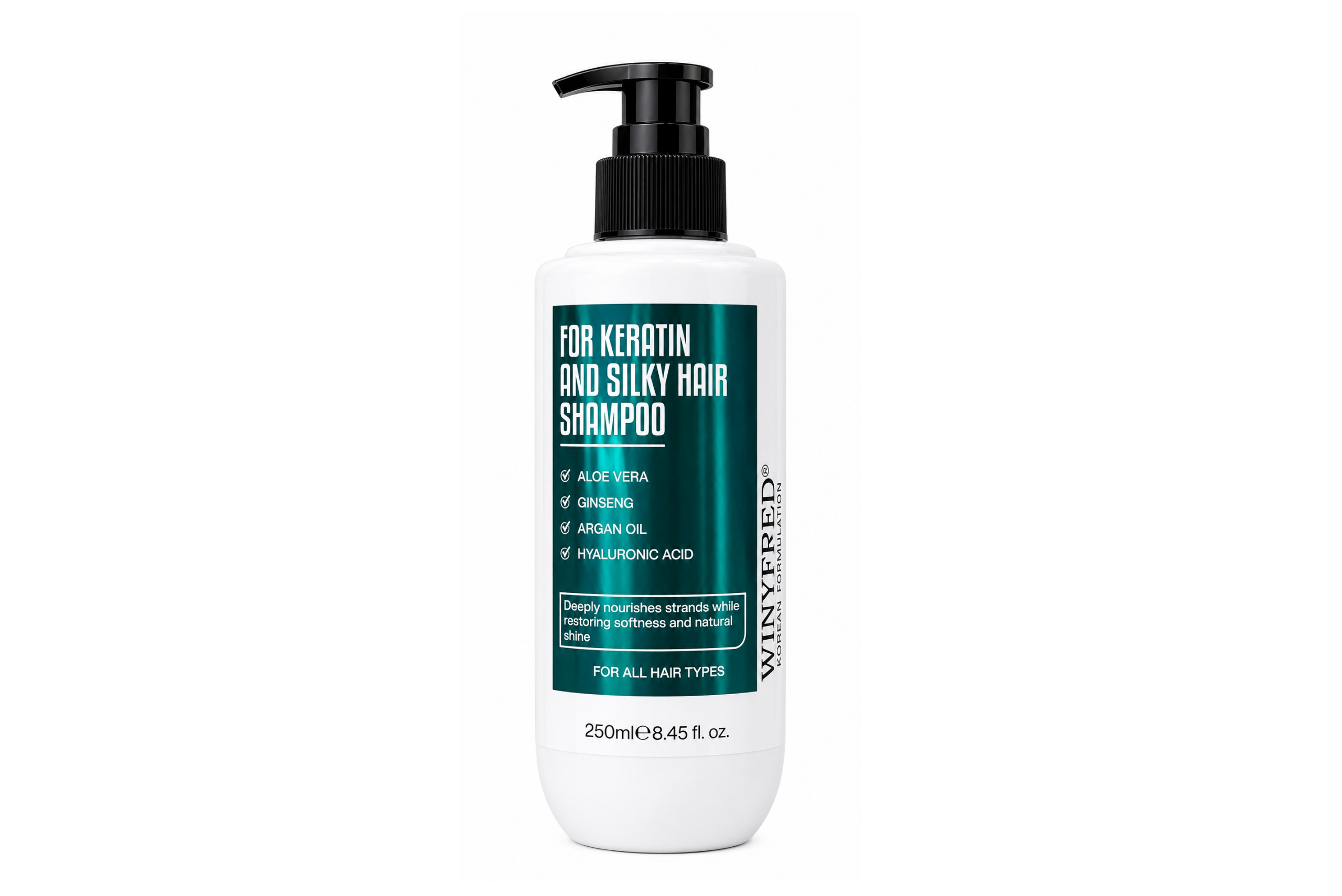 Keratin & Silky Hair Shampoo 250ml