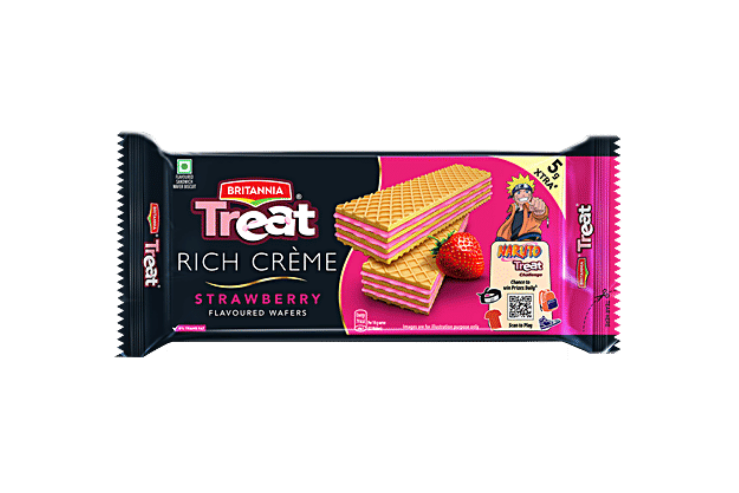 Wafers Strawberry 55g