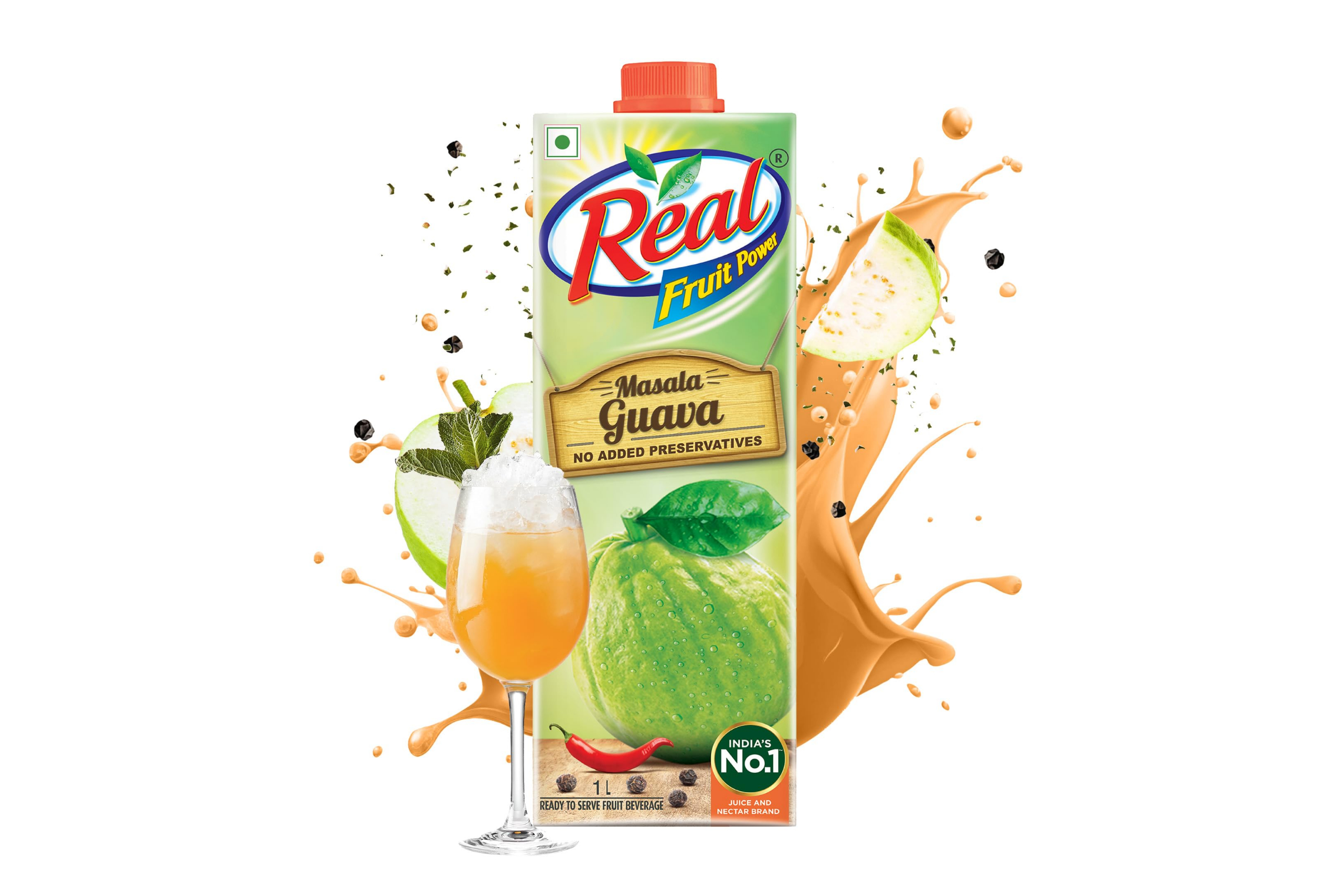Real Masala Guava 1L